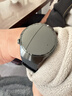 華為（HUAWEI）WATCH 5智能手表高端款男士女士航天級鈦合金表殼素皮復合表帶X-TAP智感窗鴻蒙AI腕上小藝eSIM通信 46mm蒼穹黑丨黑色氟橡膠表帶丨不銹鋼表殼 曬單實(shí)拍圖
