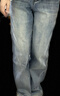 百圖（betu）女裝2025年冬季新款牛仔褲顯瘦高腰潮流直筒牛仔褲褲子女2510X07 曬單實(shí)拍圖