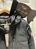 加拿大鵝（Canada Goose）Lodge系列 連帽戶(hù)外休閑防水防風(fēng)輕量短款羽絨服 男款節日送禮 5078M-61黑色 L 曬單實(shí)拍圖