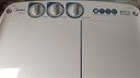 美的（Midea）雙桶洗衣機半自動(dòng)8公斤 品質(zhì)雙電機雙缸洗脫分離大件輕松洗 以舊換新家電煥新補貼 雙缸 曬單實(shí)拍圖