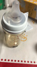 貝親奶瓶ppsu 嬰兒奶瓶 防脹氣奶瓶新生兒寬口徑防摔奶瓶 240ml 3-6月 自帶M奶嘴 曬單實(shí)拍圖