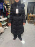 艾萊依氣質(zhì)收腰羽絨服女長(cháng)款可脫卸連帽時(shí)尚加厚保暖大衣 炭黑S 曬單實(shí)拍圖