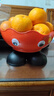 春節水果盤(pán)干濕兩用客廳茶幾卡通果盤(pán)家用瀝水高顏值創(chuàng  )意大眼果盤(pán) 大眼水果盤(pán)-隨機色1個(gè) 曬單實(shí)拍圖