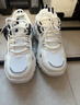 花花公子（PLAYBOY）男鞋2026春夏季休閑鞋男士運動(dòng)鞋子男百搭跑步鞋老爹鞋 白色 42 曬單實(shí)拍圖