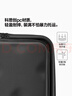 不萊玫行李箱女拉桿箱登機旅行箱男密碼大容量側開(kāi)蓋三代20英寸 黑色 曬單實(shí)拍圖
