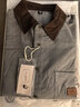 馬登工裝美式休閑燈芯絨拼接襯衫長(cháng)袖男士老錢(qián)風(fēng)灰色薄款襯衣外套男秋 隕石灰 L 曬單實(shí)拍圖