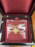 老鋪黃金古法手工足金項鏈 · 十字金剛杵(2號)鉆飾吊墜（金鏈款） 中號肖邦鏈款金重約13.6g 曬單實(shí)拍圖