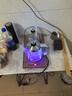 妙勝 智能全自動(dòng)上水壺電熱水壺燒水壺玻璃電水壺電茶壺茶臺燒水壺一體茶具套裝功夫茶壺 0.9L 金色消毒款 曬單實(shí)拍圖