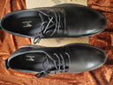 七匹狼男鞋春季高端皮鞋男款頭層真牛皮鞋男款正裝鞋內增高透氣男士婚鞋 黑色 四季款 44 碼 曬單實(shí)拍圖