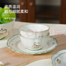 ARST雅誠德馬年新款家用高顏值廚具陶瓷飯碗菜盤(pán)套裝 新年禮物卡通可愛(ài)禮物 4.5寸碗*4個(gè)+8寸花邊盤(pán)*2個(gè) 曬單實(shí)拍圖