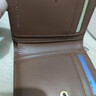 CHARLES&KEITH質(zhì)感純色包包女包多卡位短款錢(qián)包女士生日禮物CK6-10680907 Chocolate巧克力色 XXS 曬單實(shí)拍圖