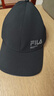 FILA 斐樂(lè )官方情侶款棒球帽2026春季新款遮陽(yáng)帽鴨舌帽健身運動(dòng)帽 油墨黑-BK XS 曬單實(shí)拍圖