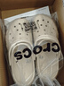 卡駱馳（CROCS）貝雅云彩女士洞洞鞋戶(hù)外休閑鞋|208186 冬日白-11S 39 (250mm) 曬單實(shí)拍圖