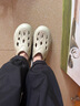 京悠雨【山姆同款】洞洞鞋涼鞋男款拖鞋夏季厚底外穿防滑防臭透氣沙灘鞋 黑色【可外穿】不臭腳 40 標準運動(dòng)鞋碼 曬單實(shí)拍圖
