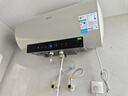 美的（Midea）國家補貼15%終身免換鎂棒60升電熱水器3300W變頻省電一級能效節能安全水電分離F6033-JE6(HE) 曬單實(shí)拍圖