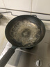 哥思頓章丘炒鍋熟鐵正宗無(wú)涂層燃氣灶家用鐵鍋魚(yú)鱗款32cm【廚房好物】 曬單實(shí)拍圖