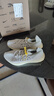 阿迪達斯男女YEEZY 350 V2 白玉石椰子休閑鞋H06519 42.5 曬單實(shí)拍圖
