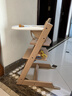 Stokke【楊祐寧同款】成長(cháng)椅五件套寶寶TT嬰兒多功能兒童高腳餐椅學(xué)坐椅 五件套含贈坐墊-天然色-同色護欄 曬單實(shí)拍圖