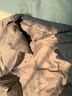 MUJI女式 輕量羽絨便攜式 無(wú)領(lǐng) 夾克 羽絨服女款  淺米色5A XL 曬單實(shí)拍圖