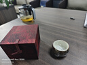 Bylure品牌茶杯純手工非遺大漆主人杯高檔家用功夫茶具陶瓷德化品茗杯 大漆禪定杯-黑金（汝窯） 60ml 曬單實(shí)拍圖