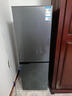 美菱（MeiLing）離子凈177/181兩門(mén)二門(mén)雙開(kāi)門(mén)家用冷藏冷凍小型冰箱雙門(mén)節能經(jīng)濟迷你宿舍租房用大容量保鮮電冰箱 BCD-177LCX灰色 曬單實(shí)拍圖