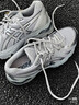 亞瑟士ASICS緩震跑鞋女鞋網(wǎng)面跑步鞋耐磨運動(dòng)鞋 GEL-FLUX CN 灰色/銀色 39 曬單實(shí)拍圖