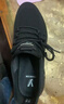 意爾康男鞋運動(dòng)休閑透氣戶(hù)外跑步椰子鞋飛織軟底鞋 96042W 黑色 40 曬單實(shí)拍圖