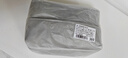 梅薩斯車(chē)載紙巾盒皮革掛式汽車(chē)遮陽(yáng)板抽紙盒紙巾袋車(chē)用座椅內飾創(chuàng  )意用品 【背夾款皮革紙巾盒】灰色 曬單實(shí)拍圖