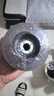 得力（deli）角磨機百葉片百葉輪打磨片瓷磚打磨片磨光片金剛石磨片 80目10片 曬單實(shí)拍圖