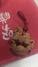 金水堂桃木護身符正品掛件真桃木十二生肖馬年本命年鑰匙扣桃木赤馬平安 生肖馬-酒紅繩(精編朱砂) 曬單實(shí)拍圖