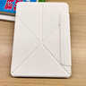 閃魔適用iPad Air8/7/6保護套13英寸M4/M3通用iPad Air8/7/6保護殼輕薄四角防摔磁吸雙面夾-白色 曬單實(shí)拍圖