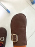 百麗（Belle）堅果拿鐵勃肯鞋女26春季新款商場(chǎng)厚底增高舒適復古休閑鞋F3V1DAA6 咖啡色 35 曬單實(shí)拍圖