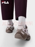 斐樂(lè )（FILA）官方珊瑚鞋老爹鞋女鞋2026春新款復古跑鞋灰色休閑鞋運動(dòng)鞋 淡灰紫/羊皮紙粉-GP 36.5 曬單實(shí)拍圖