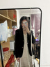 簡(jiǎn)蜓黑色西裝外套女春秋2026新款高級感小個(gè)子流行休閑短款西服上衣 單件黑色西裝 L 【建議100-109斤】 曬單實(shí)拍圖