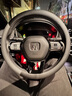 適用本田方向盤(pán)套雅閣XRV思域奧德賽繽智飛度CRV冠道凌派皓影真皮 整張牛皮一接口（不帶標）雙黑線(xiàn) 曬單實(shí)拍圖