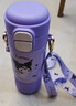 GULOO兒童保溫杯女孩庫洛米雙飲吸管水杯316不銹鋼小學(xué)生上學(xué)專(zhuān)用水壺 帕恰狗 480ml 【送背帶+雙飲】 曬單實(shí)拍圖