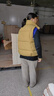 皮爾卡丹（pierre cardin）寬松羽絨棉馬甲女300斤胖mm特大碼2025新款秋冬季洋氣背心馬夾潮 姜黃色 3XL 【建議155-175斤】 曬單實(shí)拍圖