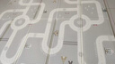 貝易寶寶爬爬墊加厚嬰兒防摔爬行墊XPE無(wú)甲酰胺折疊墊180*200*2cm彩虹 曬單實(shí)拍圖