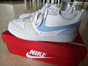 耐克（NIKE）女鞋 2026春季新款時(shí)尚潮流運動(dòng)鞋低幫百搭板鞋休閑鞋子大童鞋 141/治愈清新藍白 38 曬單實(shí)拍圖