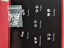 春淺耳釘純銀女生日禮物女士耳環(huán)送女友老婆一周禮盒耳飾2026新款高級 曬單實(shí)拍圖