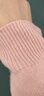紅袖【天衣無(wú)縫】顯瘦針織衫2025冬季新款女裝100%羊毛半高領(lǐng)百搭上衣 杏粉色102 XL 曬單實(shí)拍圖