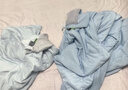 水星家紡大豆被子夏涼被雙人空調被涼感100%純棉可機洗夏季薄被約3.8斤 曬單實(shí)拍圖