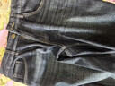 HLA海瀾之家直筒牛仔褲男中華龍加絨加厚褲子男冬季新年 曬單實(shí)拍圖