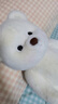 莉娜熊（TeddyTales）小熊玩偶毛絨玩具熊泰迪手作熊安撫娃娃送禮送人生日禮物送女生 奶白色（明星款） 中號站姿約30cm 曬單實(shí)拍圖