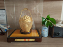 大明銅匠花絲一桶金銅擺件家居玄關(guān)酒柜裝飾招財禮品喬遷新居搬家禮物 曬單實(shí)拍圖