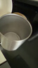 MUJI 不銹鋼 雙層馬克杯 水杯杯子帶把手桌面 新品 銀色L  510ml 曬單實(shí)拍圖