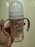 貝親（Pigeon）自然離乳 PPSU重力球吸管雙把手奶瓶 240mL  6月+ AA252 曬單實(shí)拍圖