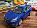 黑曼巴斯巴魯森林人汽車(chē)模型合金車(chē)43模仿真兒童玩具3-6歲收藏擺件 斯巴魯森林人【藍色】 無(wú)規格 曬單實(shí)拍圖