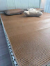 XISHIFU涼席雙面古藤席雙人家用背面冰絲 180x200cm【可折疊】 曬單實(shí)拍圖
