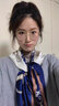 梵慕帛（VANMBO）大方巾絲巾女士2026新款系脖高級感媽媽圍巾搭配襯衫三八節禮物 奢其唯物-深藍 【升級款90*90cm方巾】 曬單實(shí)拍圖